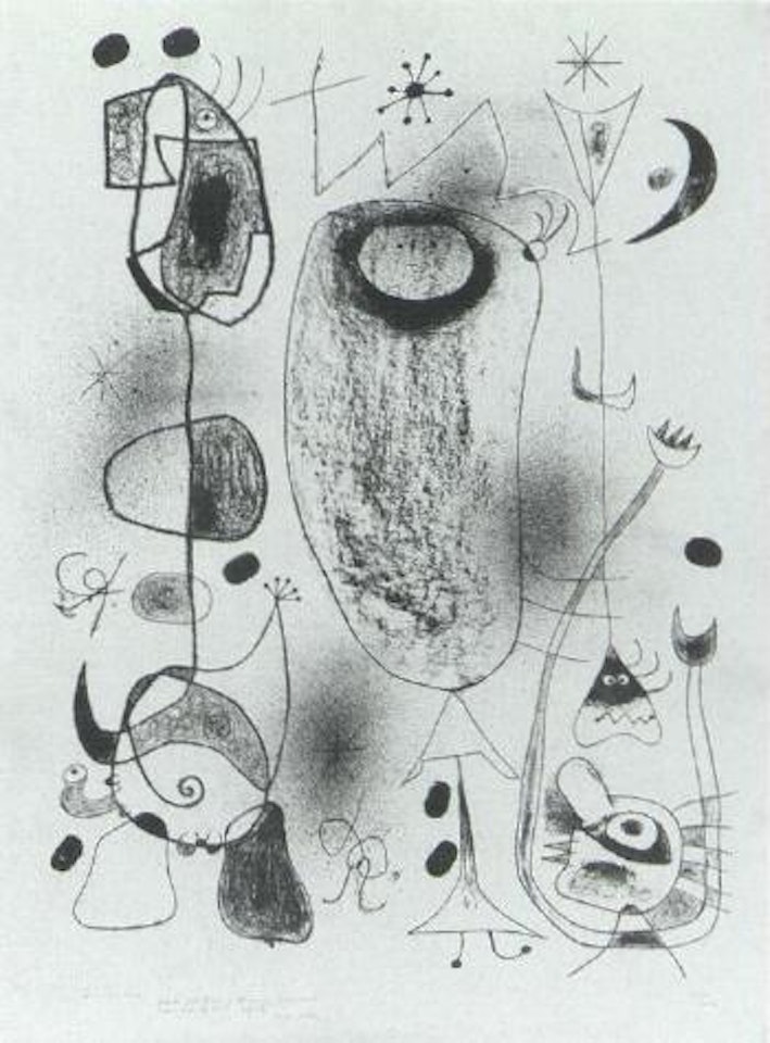 Barcelona XXVIII by Joan Miró