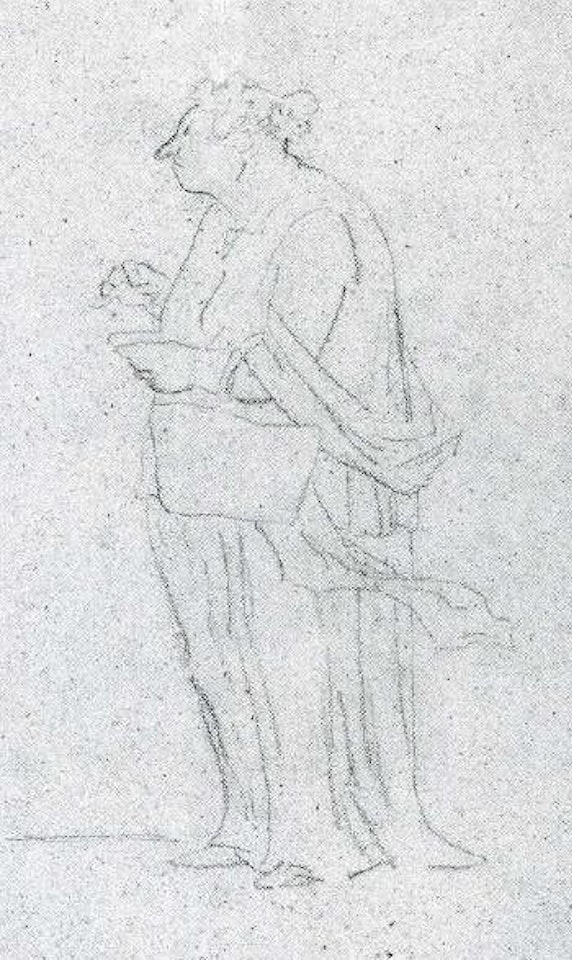 Junon - La femme qui prise by Honoré Daumier