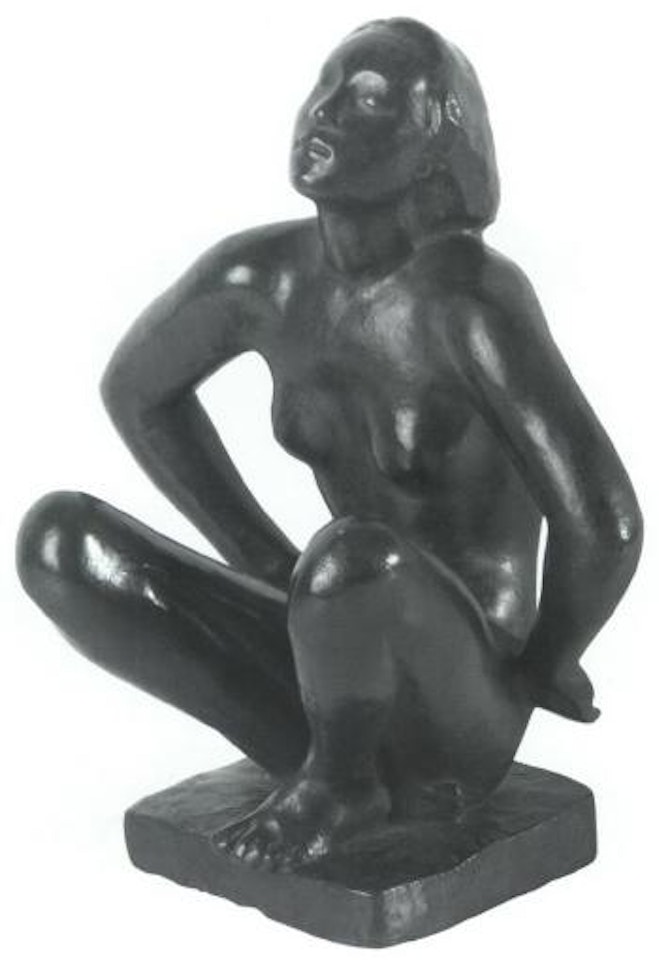 Sitting woman by Georg Kolbe
