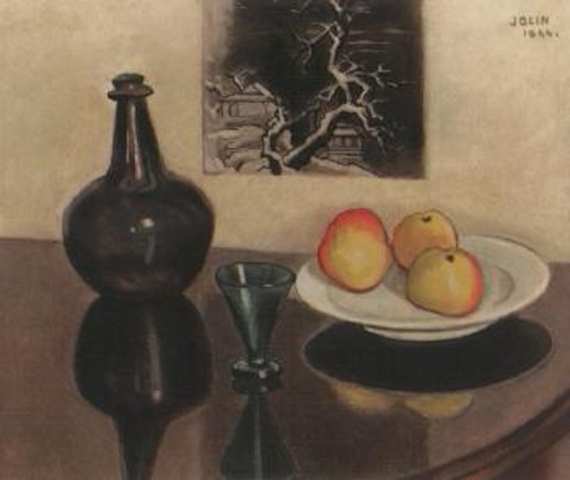 Still life of apples by Einar Jolin