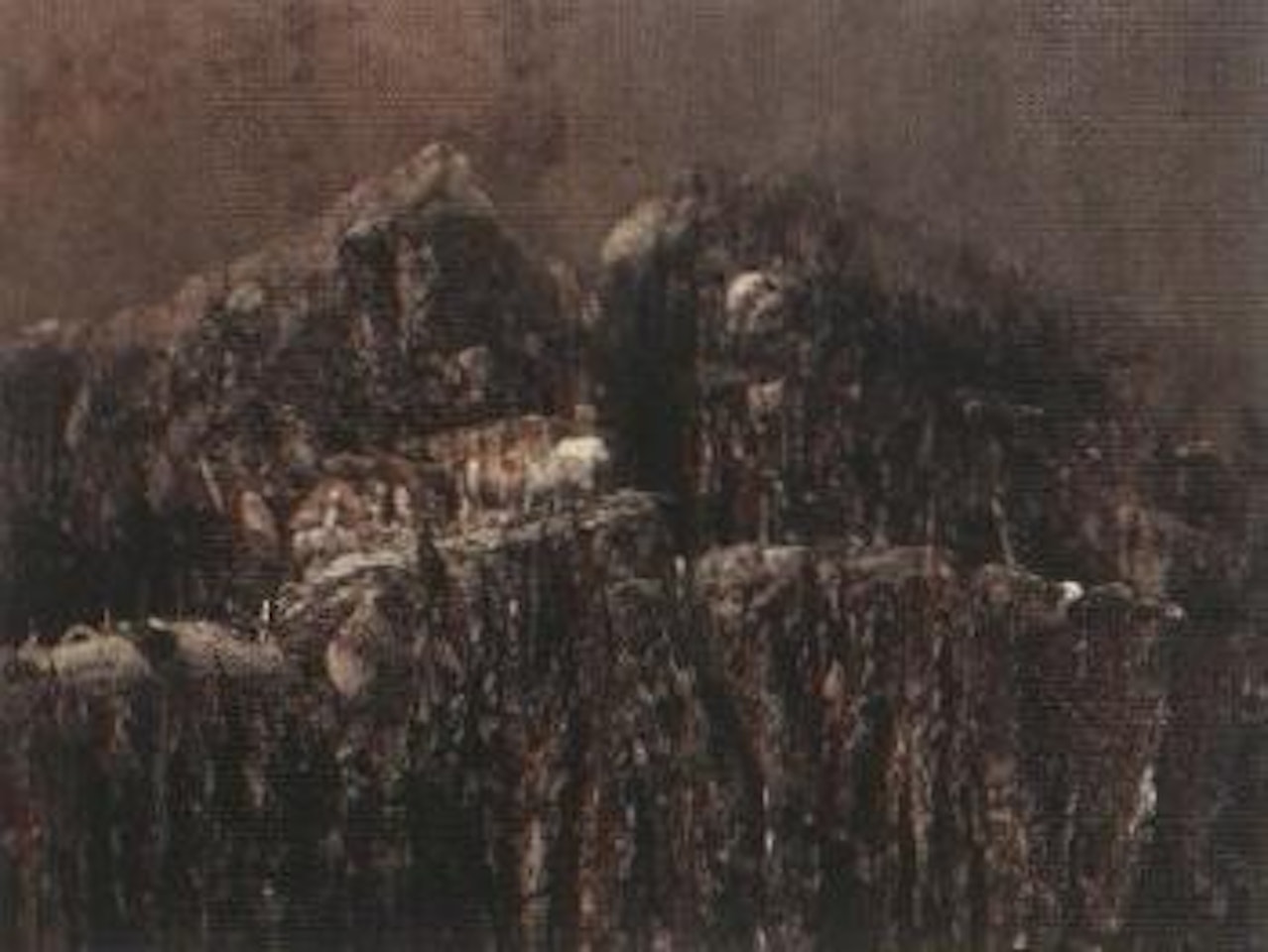 Twin mountains by Roj Friberg