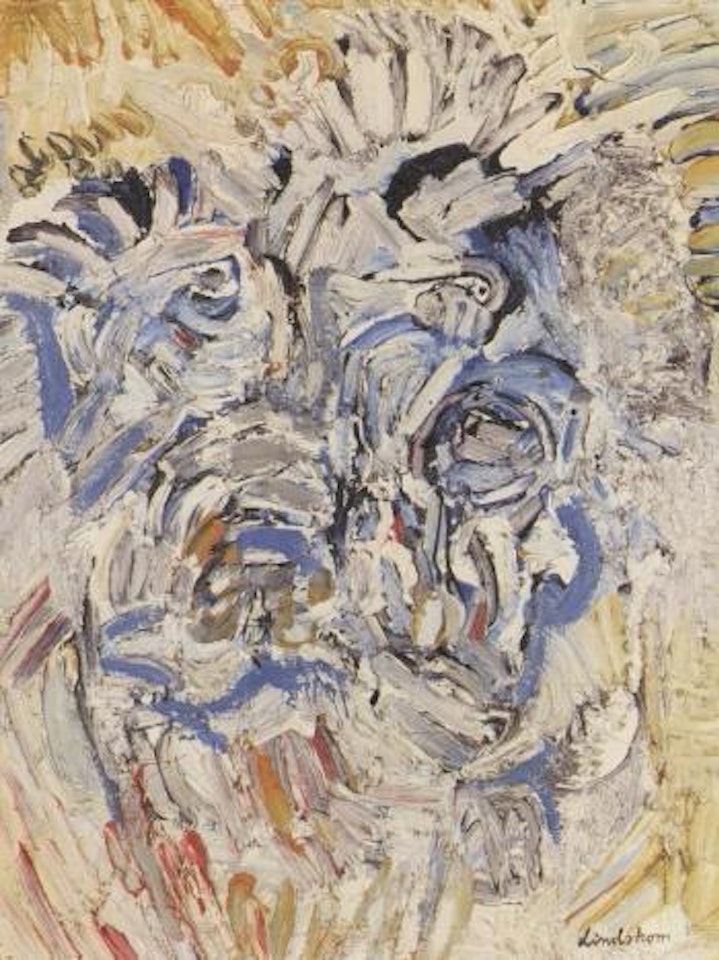 Figure fantastique by Bengt Lindstrom