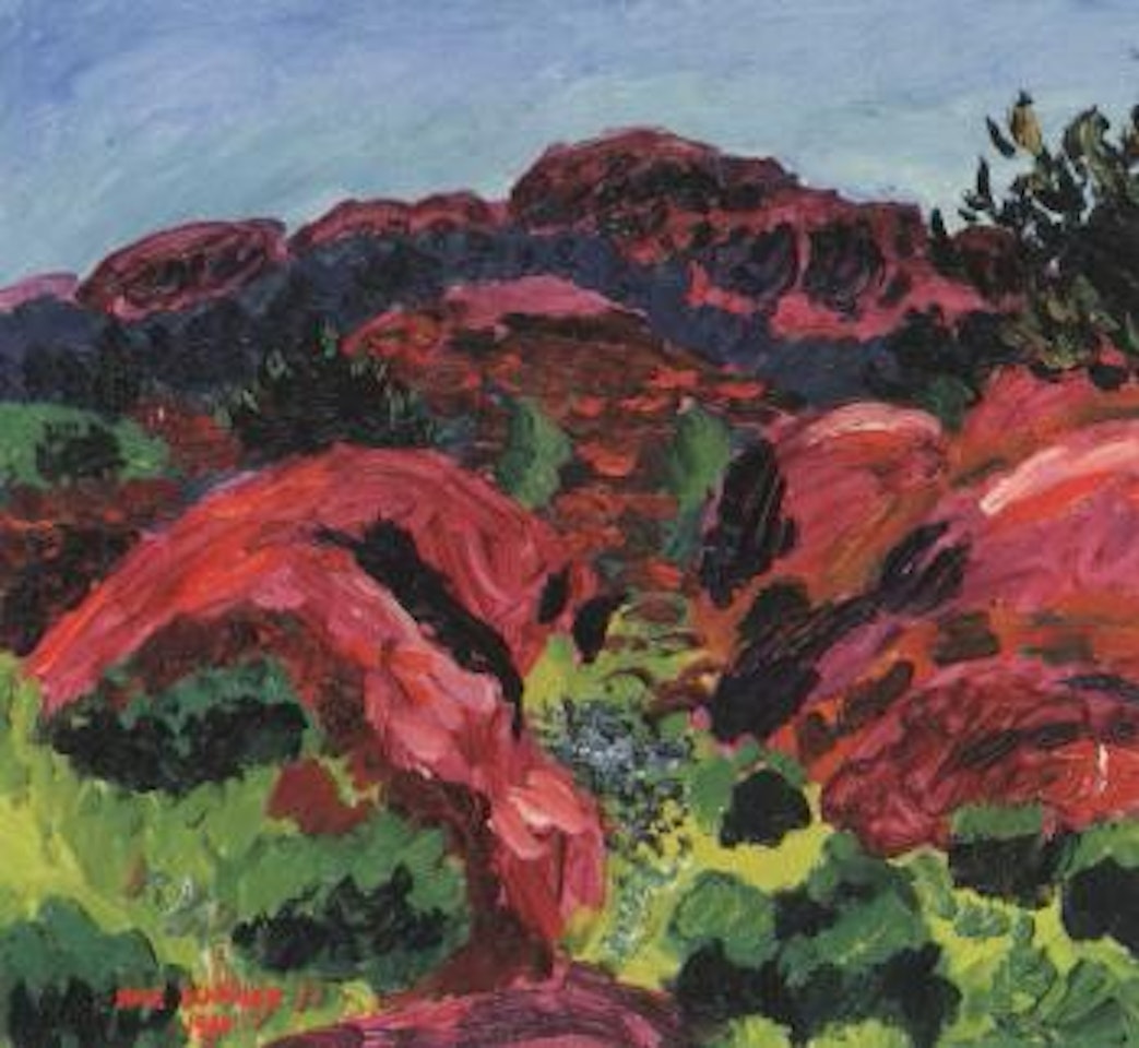 Red cliffs, Koster by Inge Schiöler
