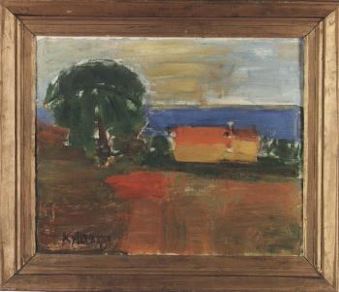 House by the coast by Carl Kylberg