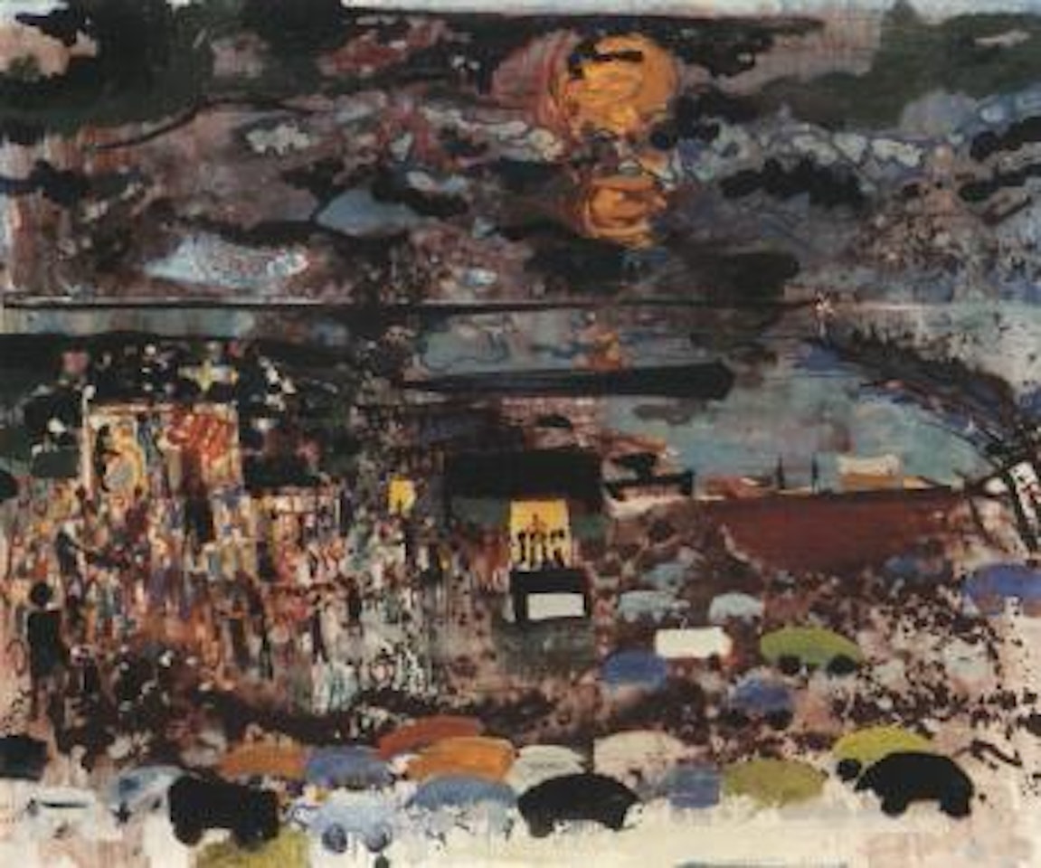 Summer celebration in the harbour by Sven Erixson