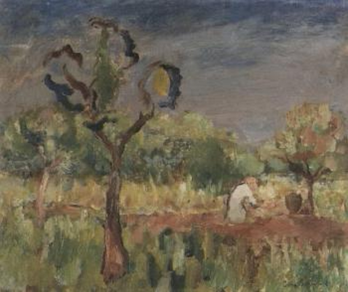 The garden in Cagnes by Ivan Ivarson