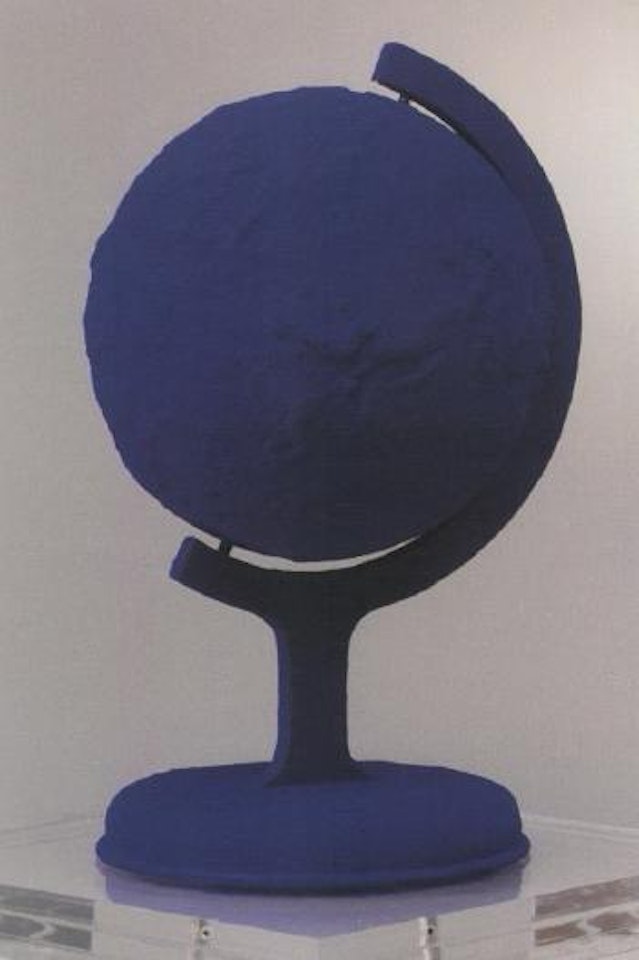 La terre bleue by Yves Klein