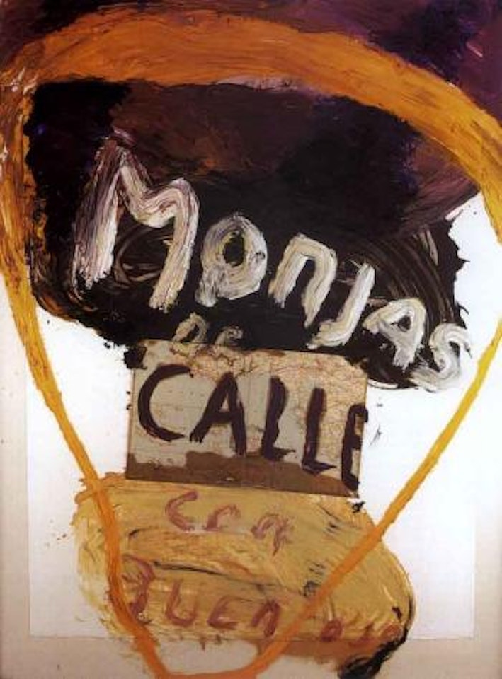 Monjas de calle con buen ojo by Julian Schnabel