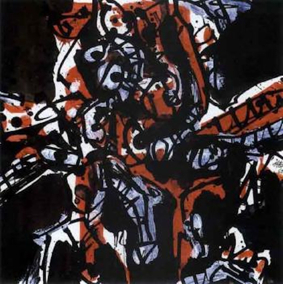 Crucifixion by Antonio Saura