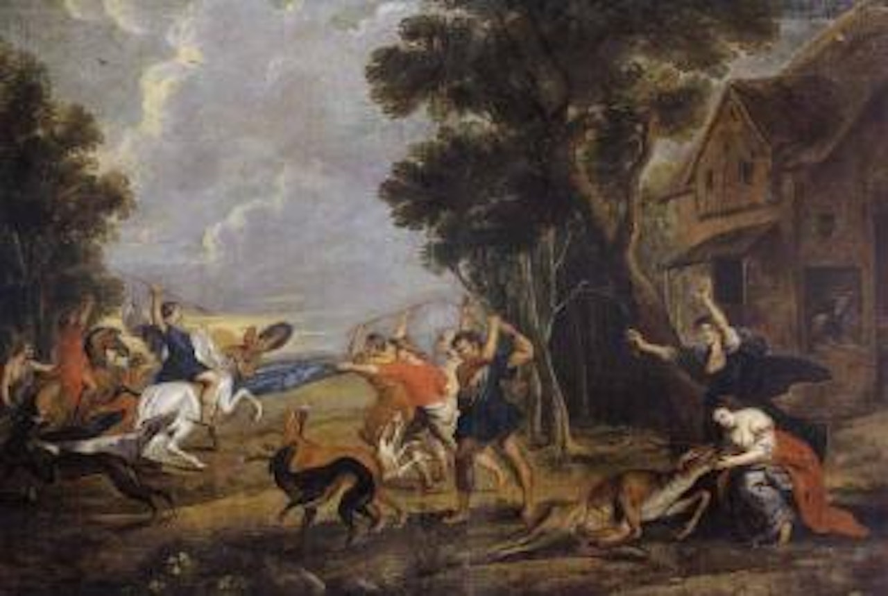 Mythological scene by Flemish School