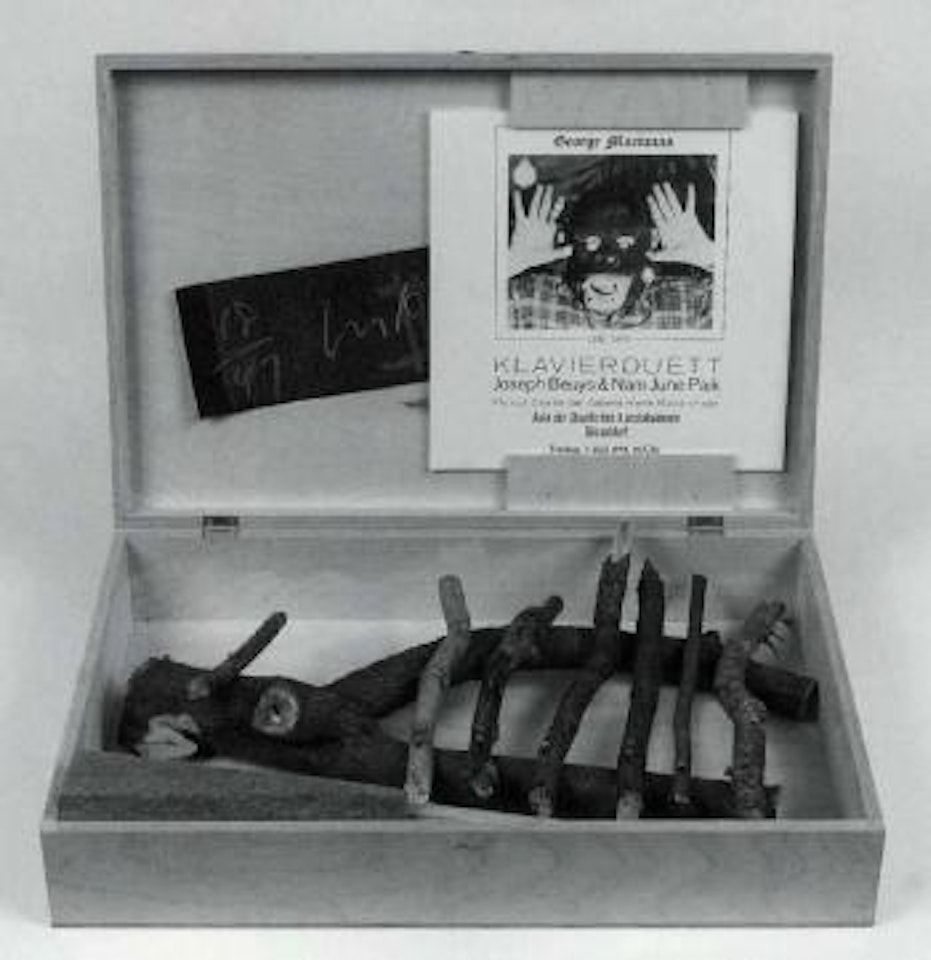 In memory of George Maciunas by Joseph Beuys by Nam June Paik