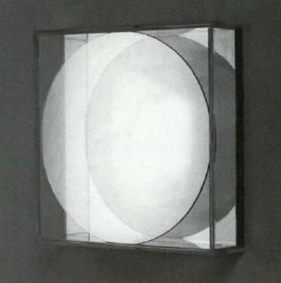 Hollow mirror by Adolf Luther