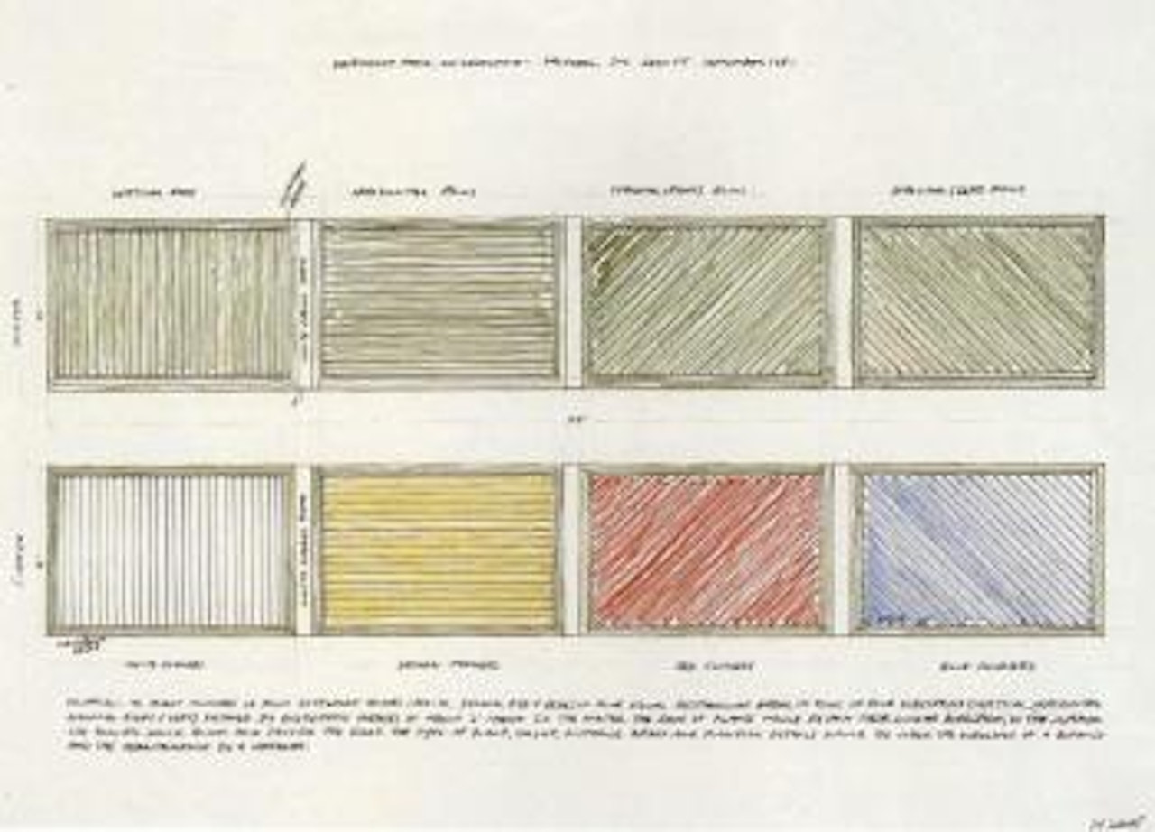 Fairmount Park, Philadelphia by Sol LeWitt