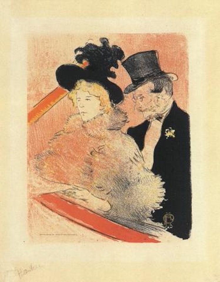 Au concert by Henri de Toulouse-Lautrec