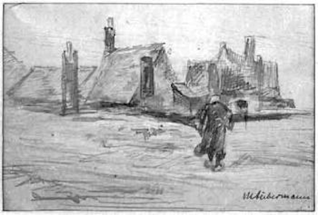 Houses in Scheveningen by Max Liebermann