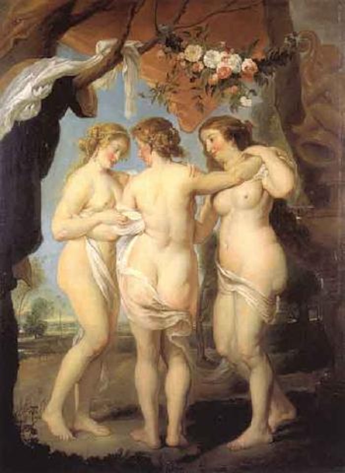 Les trois Graces by Peter Paul Rubens