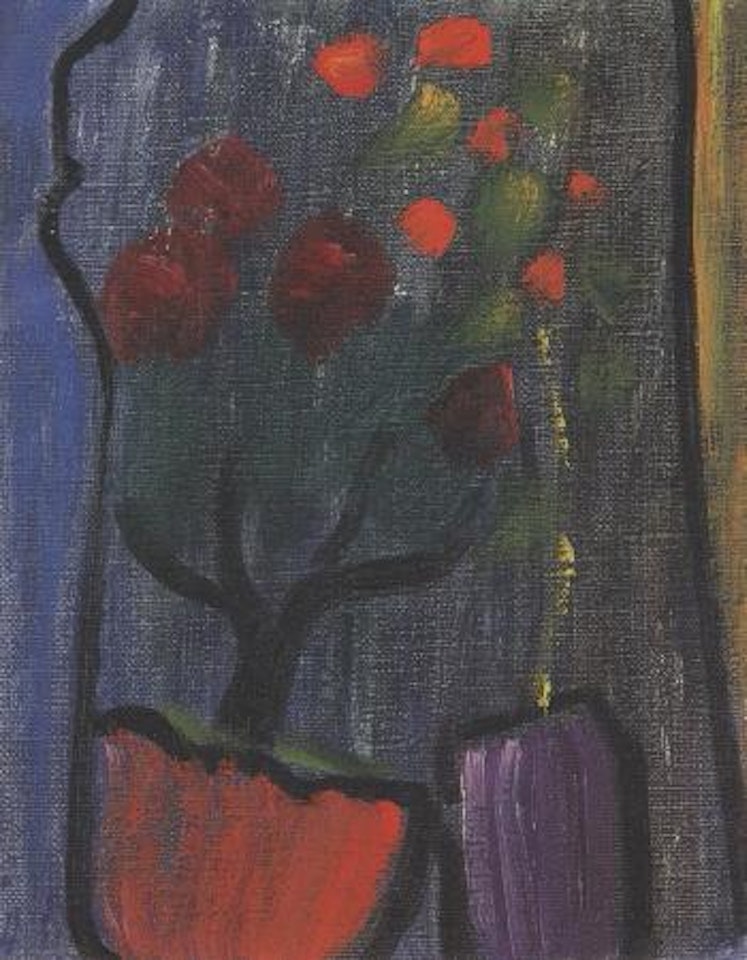 Azeleas and pepper by Alexej von Jawlensky