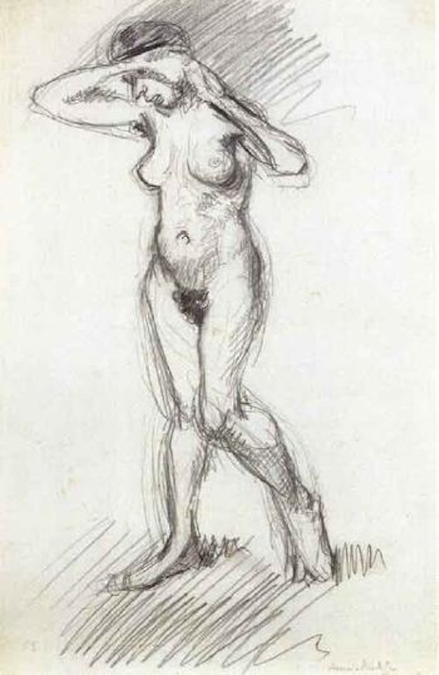 Modele nu debout by Henri Matisse