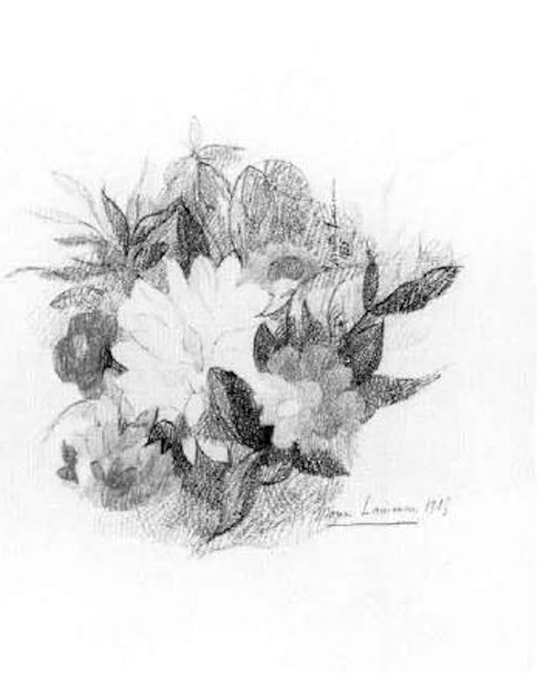 Jetee de fleurs by Marie Laurencin