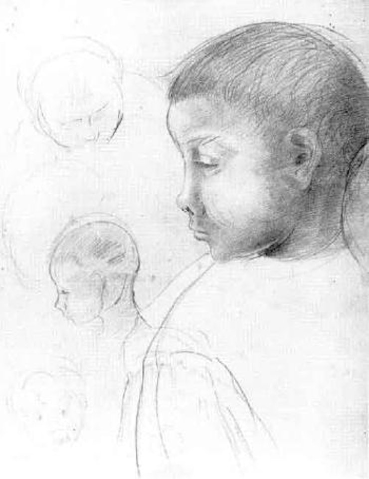 Portraits d'Ari Redon by Odilon Redon