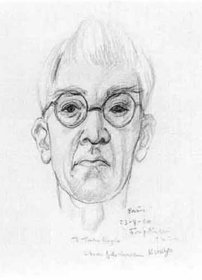 Autoportrait by Leonard Tsuguharu Foujita