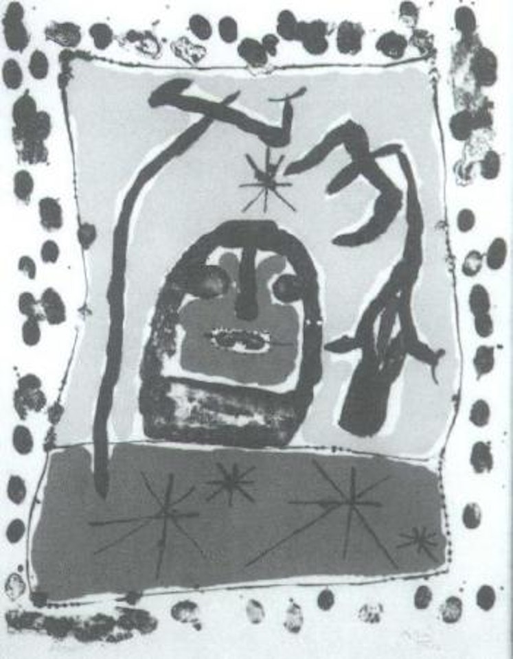 La captive by Joan Miró