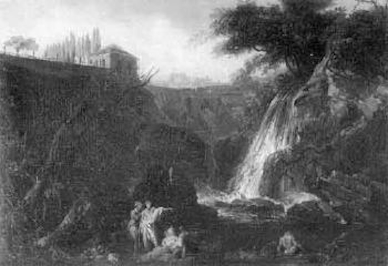 Les cascatelles de Tivoli by Claude Joseph Vernet