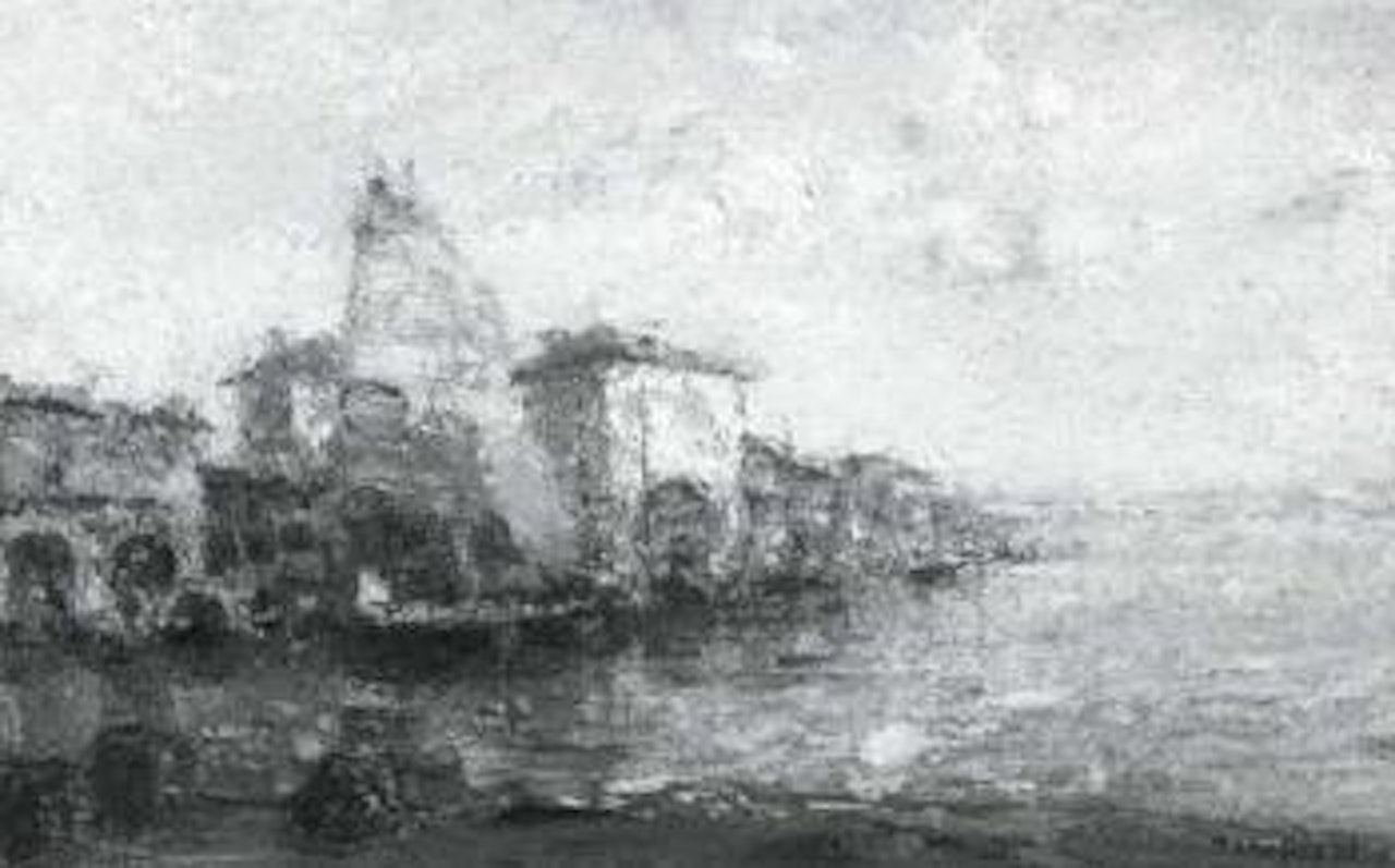 View of Chioggia by Otto Pippel