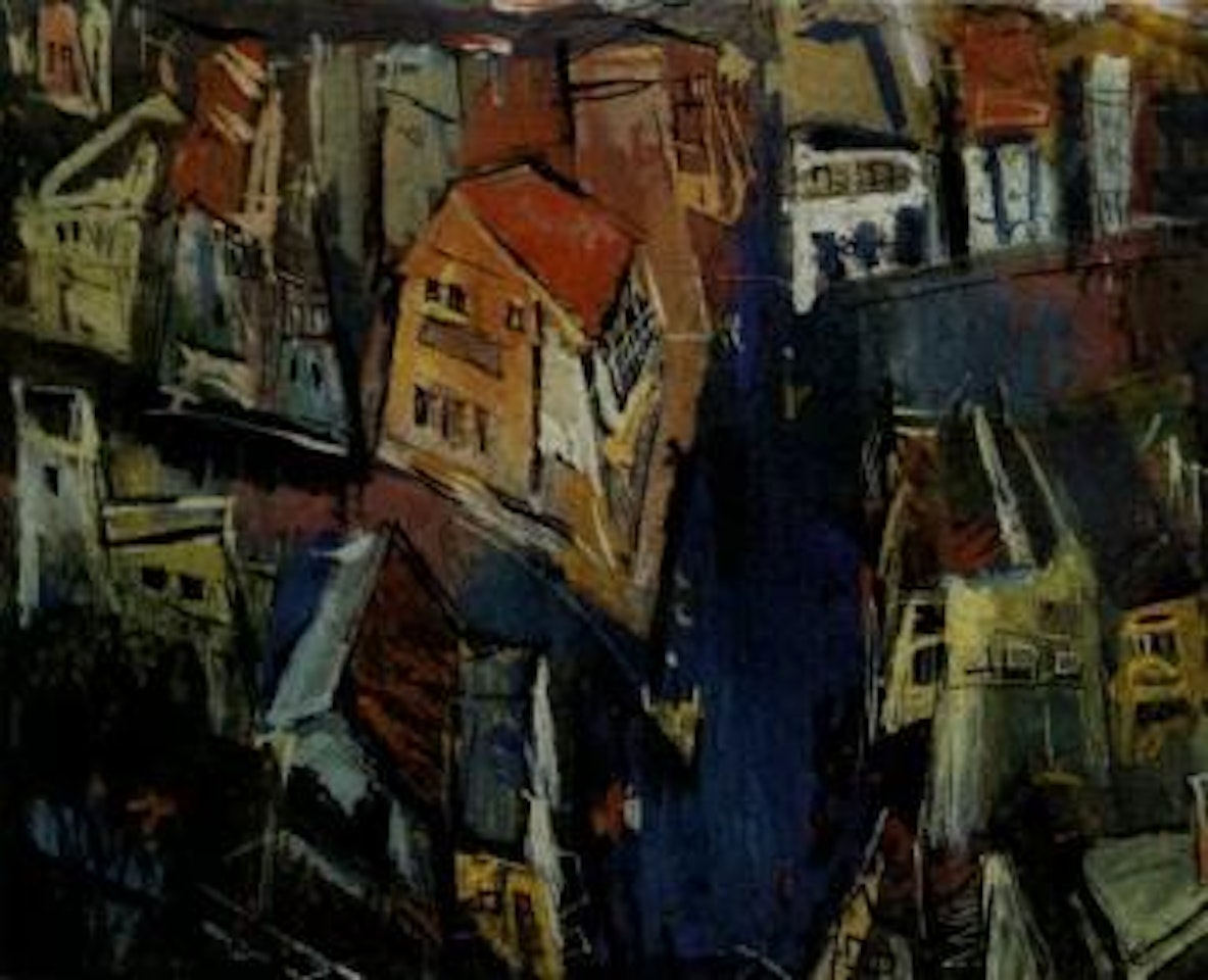 Landscape by Sayed Haider Raza