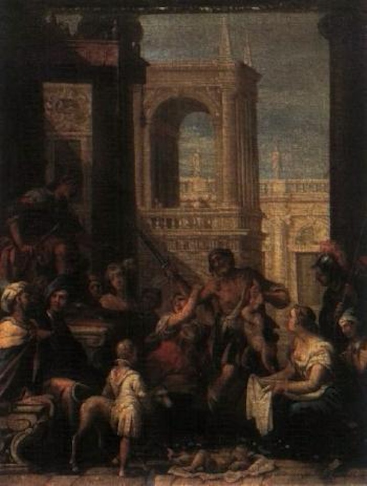 Judgement of Solomon by German School