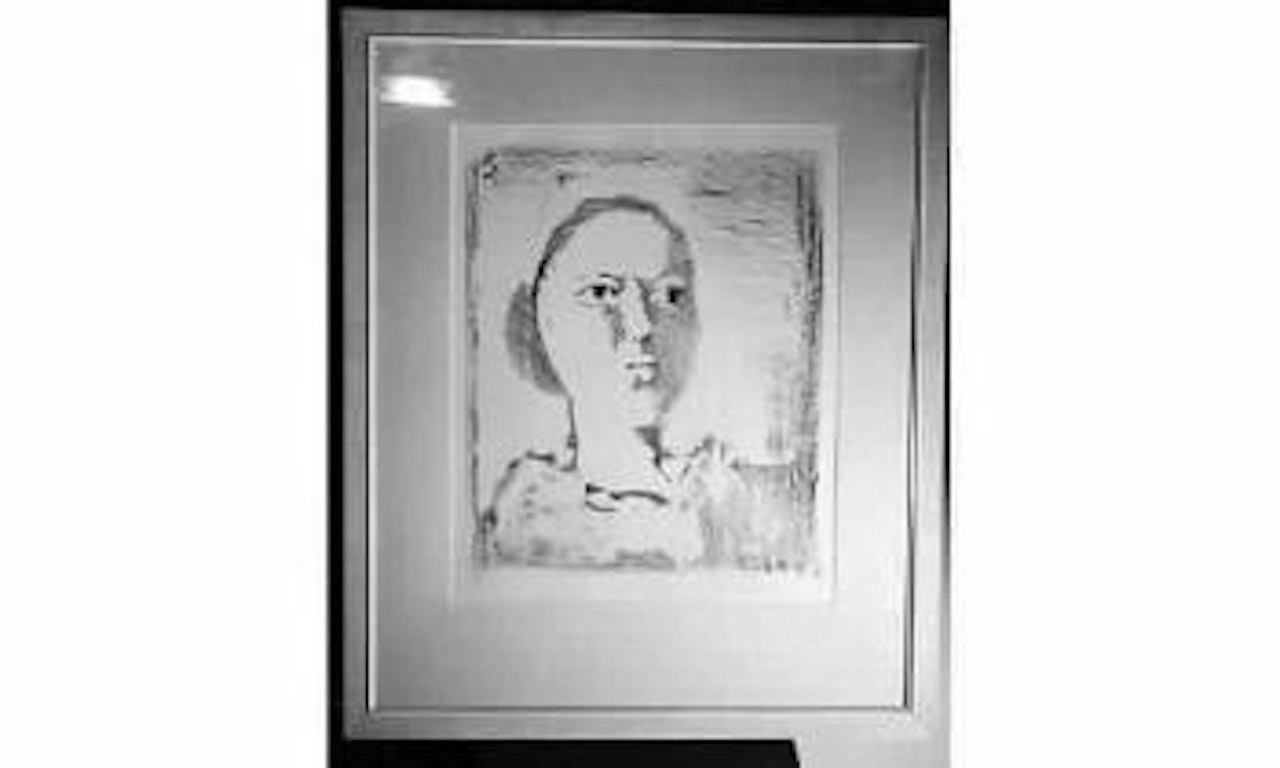 Tete de femme de trois quarts by Pablo Picasso