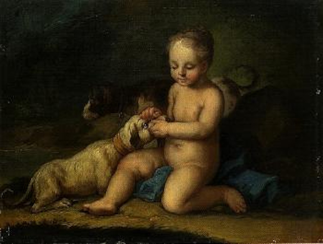 Cupid. Cherub by German School