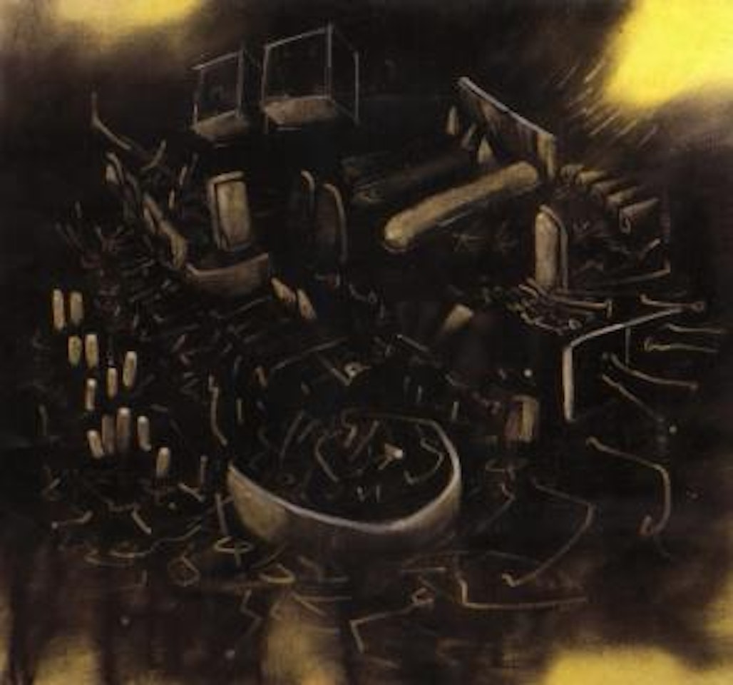 Le ciel du fond by Roberto Matta
