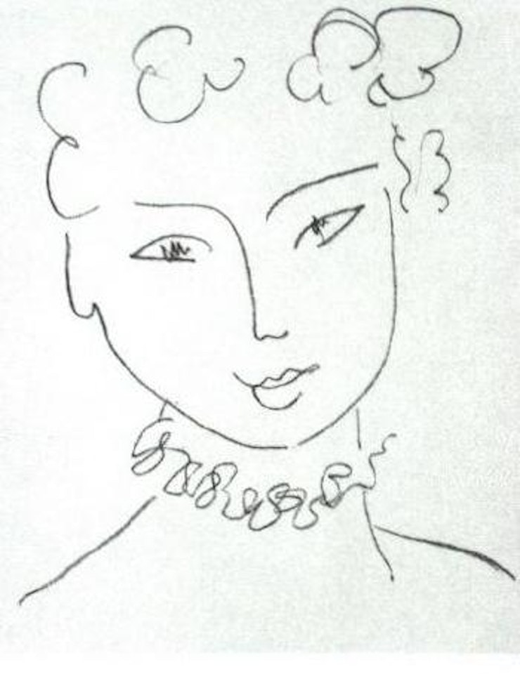 La pompadour by Henri Matisse