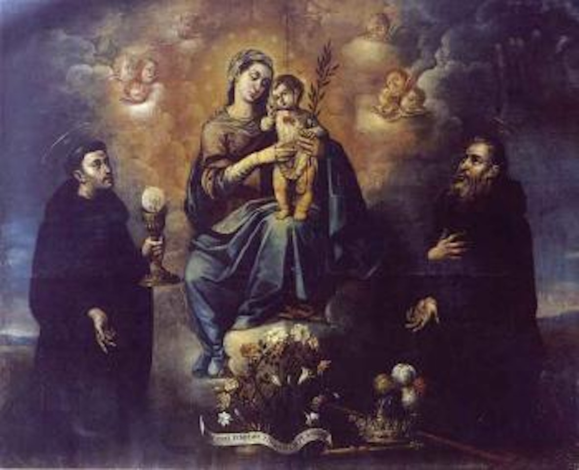 Virgin of the Rosary by Spanish School