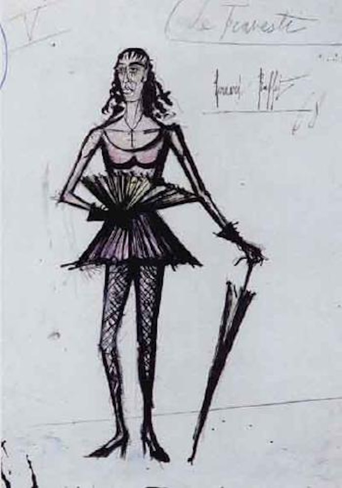 Le travesti by Bernard Buffet