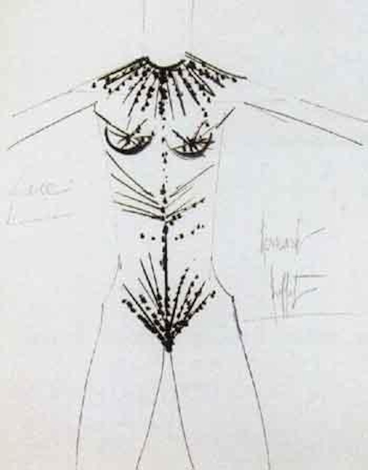 Projet de costumes by Bernard Buffet