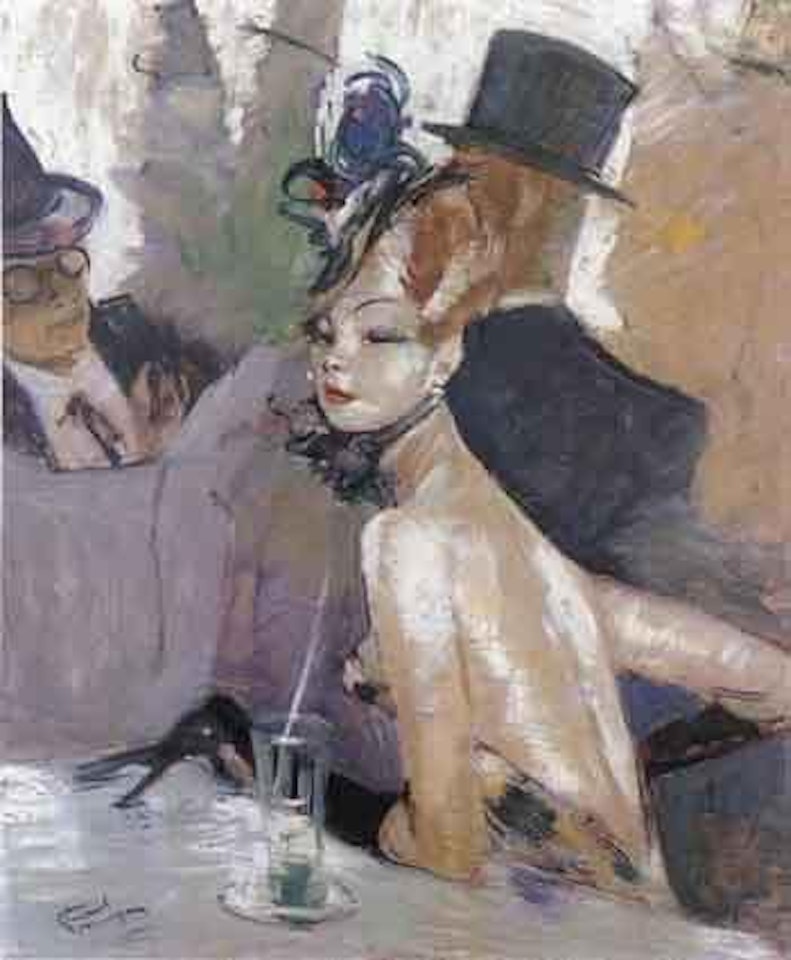 A Montparnasse by Jean Gabriel Domergue
