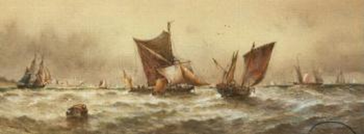 In the Medway by Thomas Bush Hardy