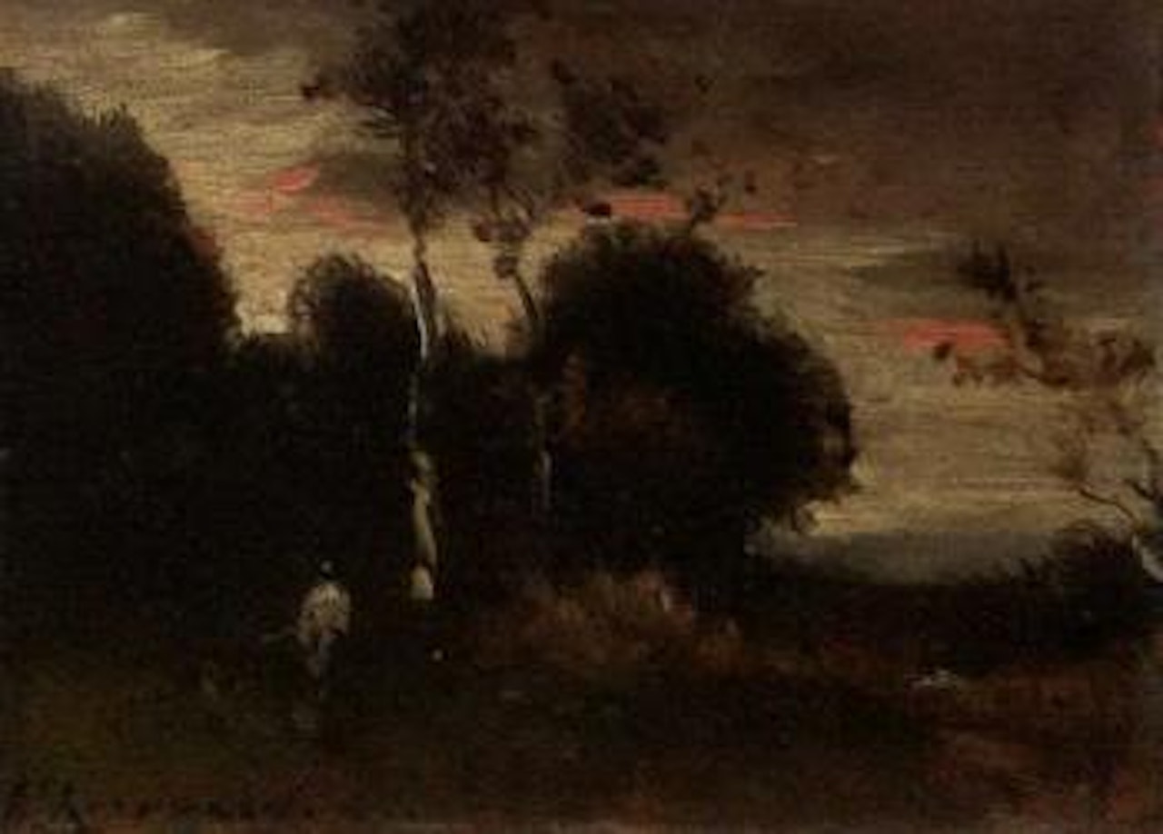Under twilight by Henri Harpignies