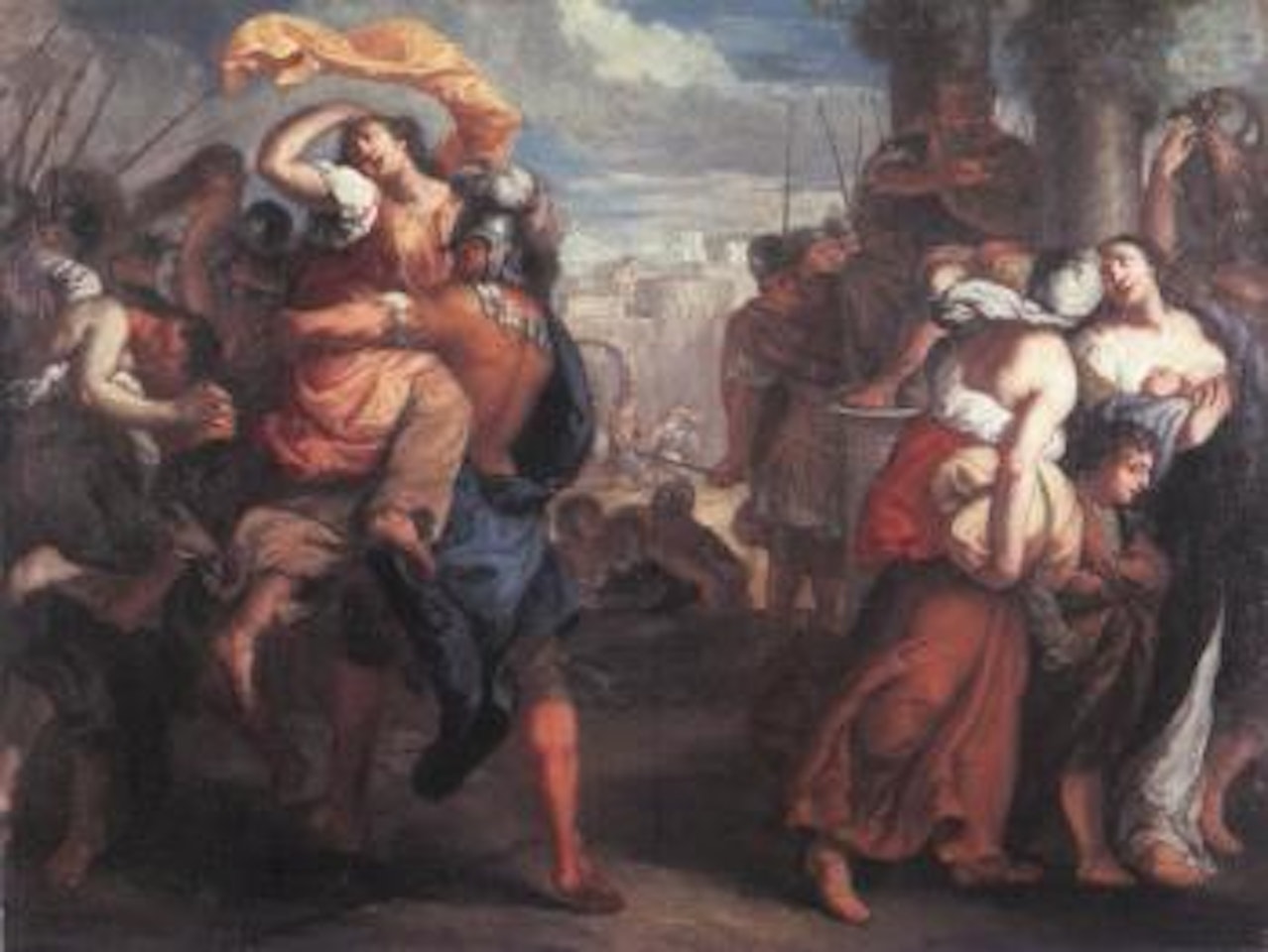 The Rape of the Sabines by Italian School