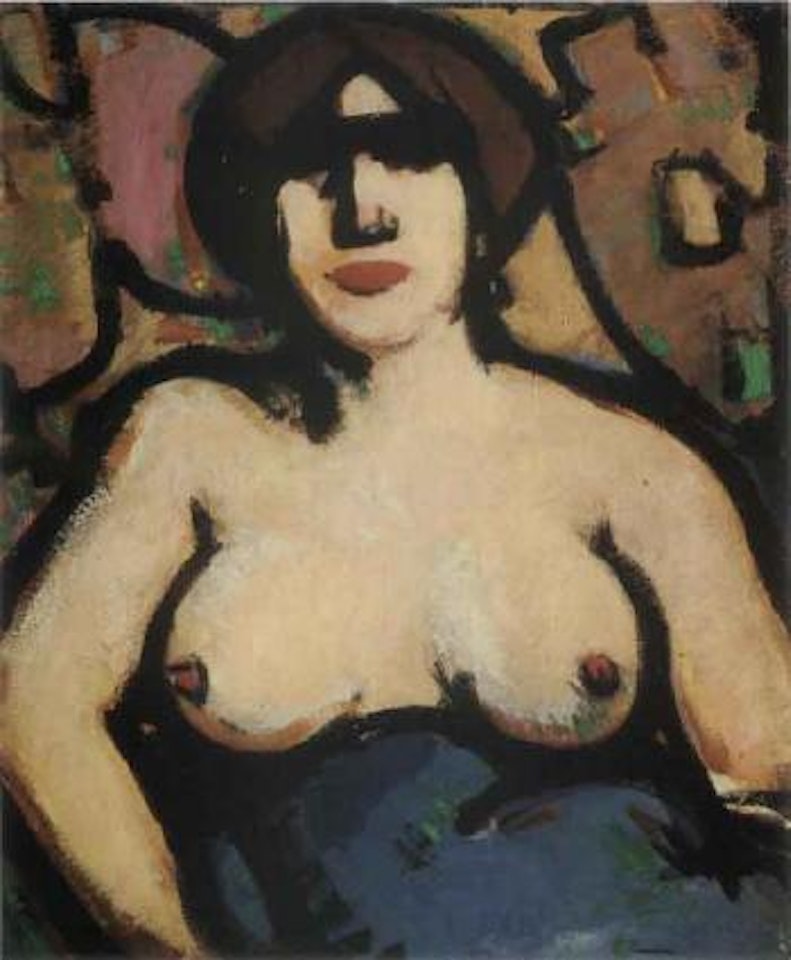 Nude study by John Duncan Fergusson