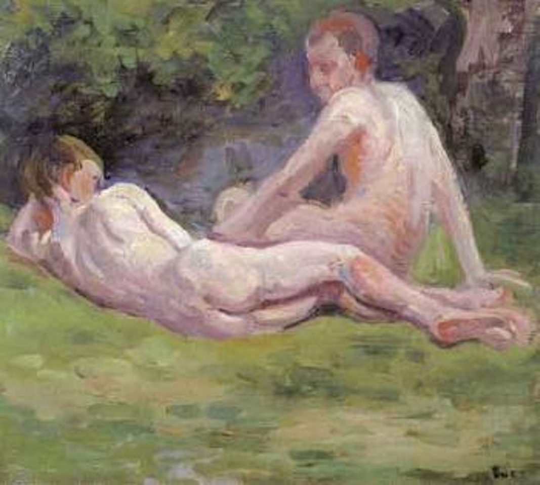 Baigneurs by Maximilien Luce