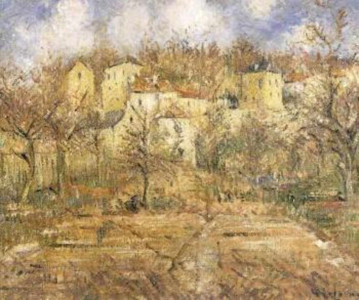 Coteau de l'Hermitage a Pontoise by Gustave Loiseau