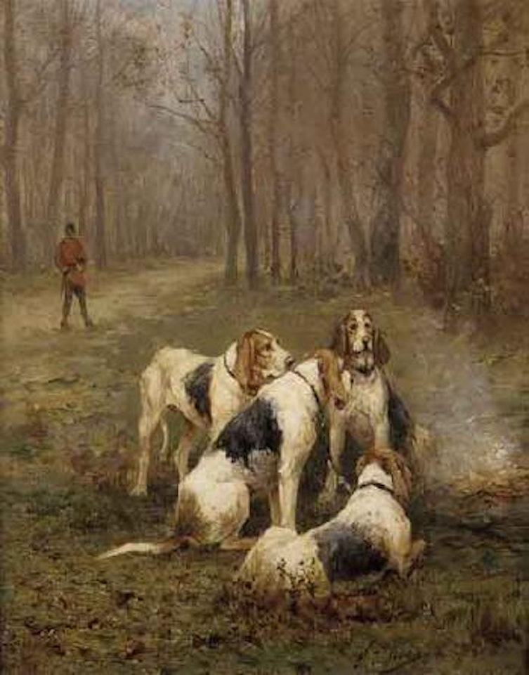 Le repos de la meute by Olivier de Penne