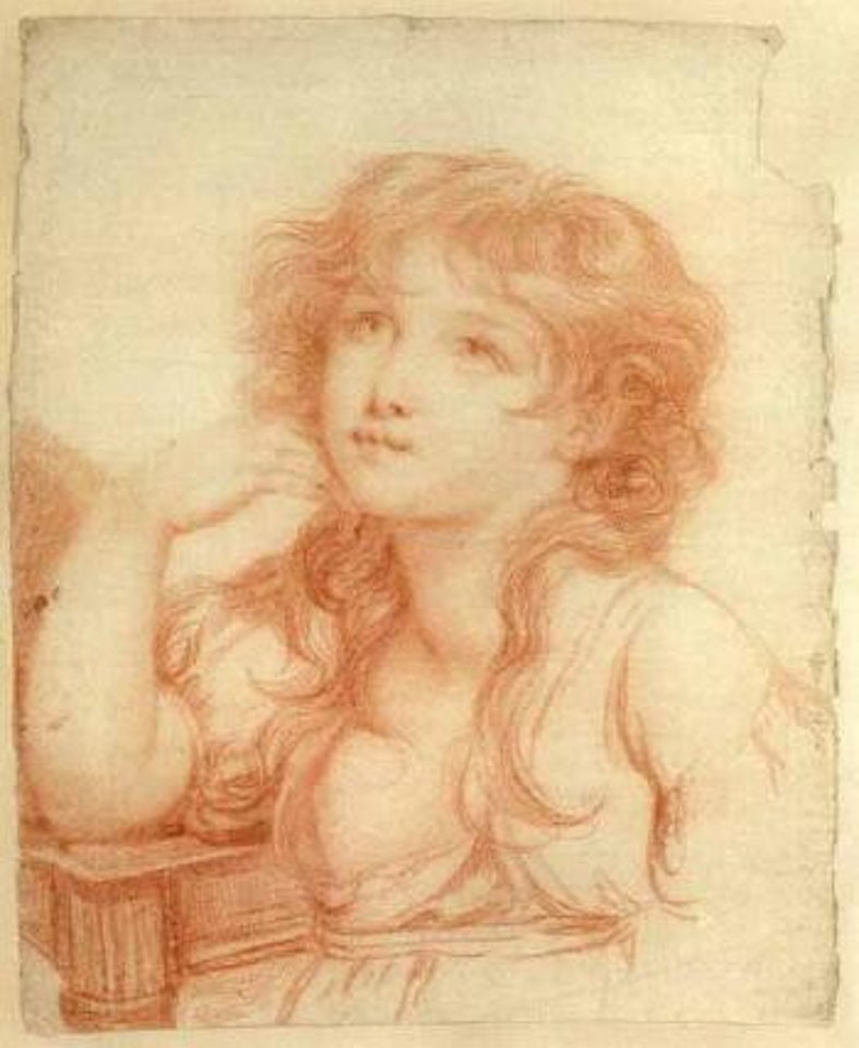 Young girl by Jean-Baptiste Greuze