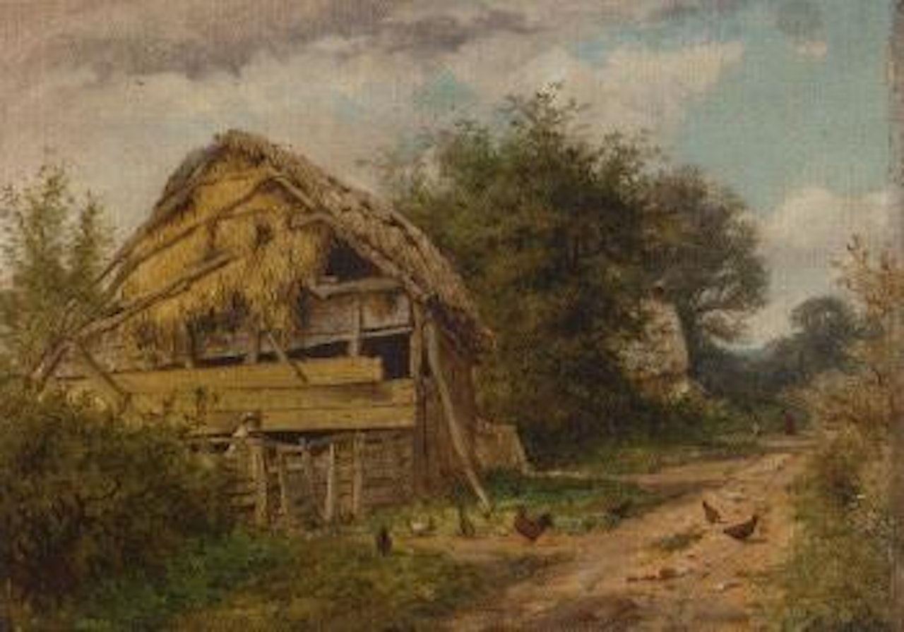 Roadside shed by Benjamin Williams Leader