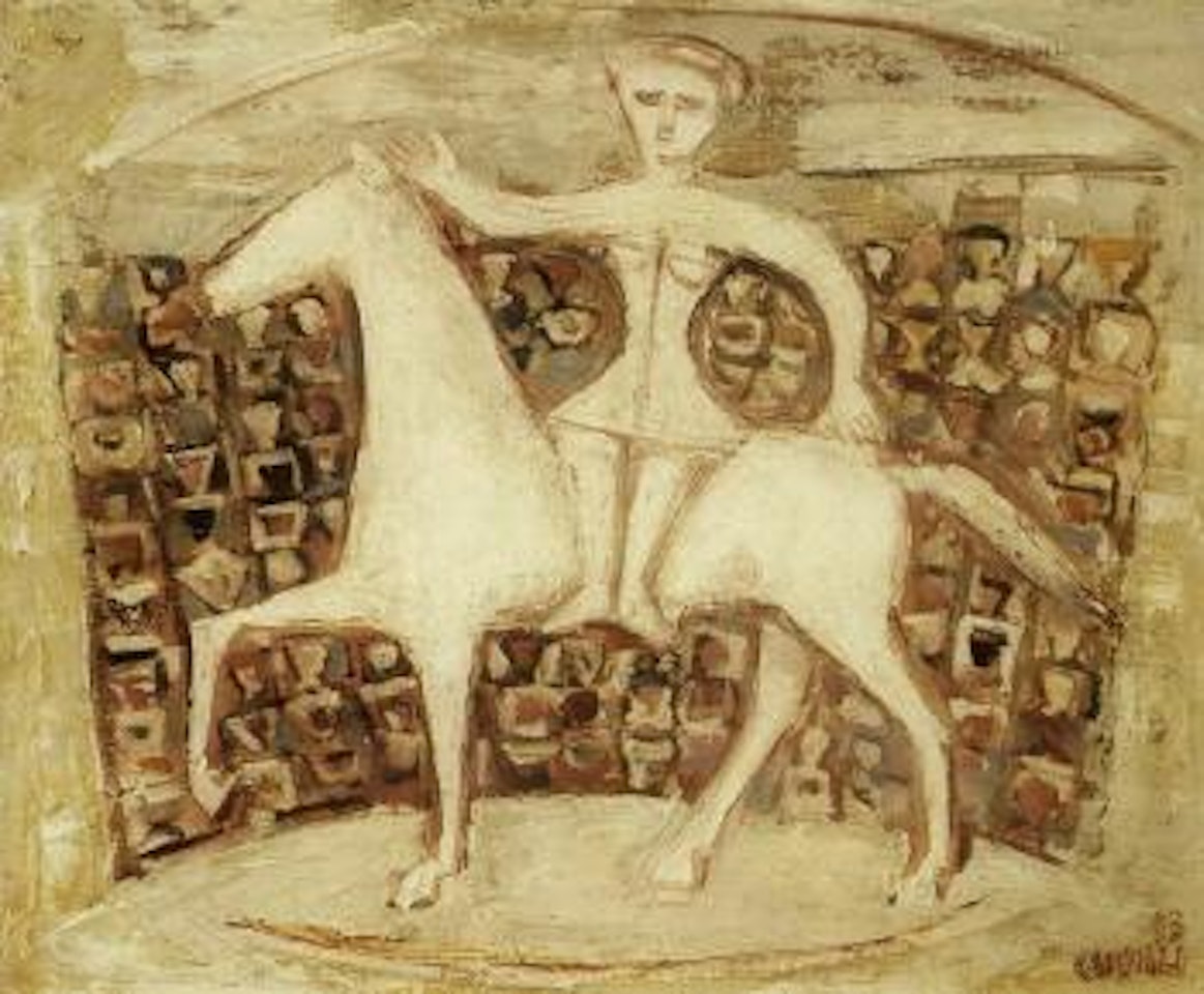 The circus by Massimo Campigli