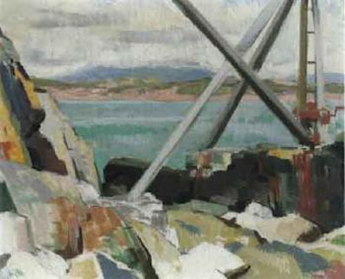 Marble quarry, Iona by Francis Campbell Boileau Cadell
