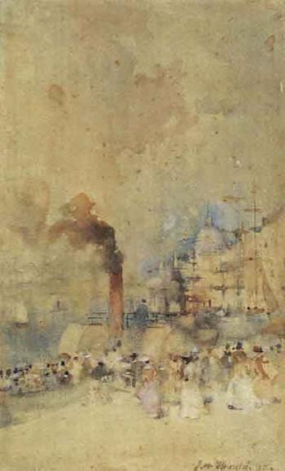 Paddle steamer by James Watterson Herald